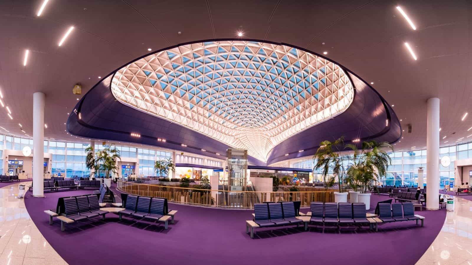 Luxury airports, by travel blogger What the Fab