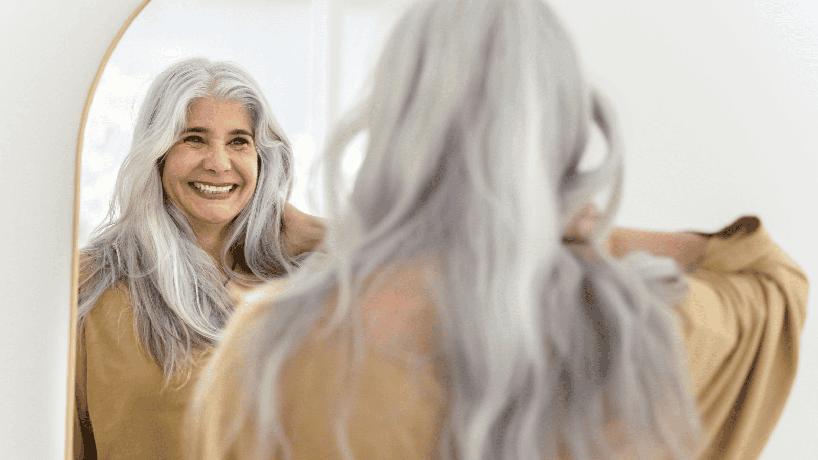 Flattering haircuts for gray hair