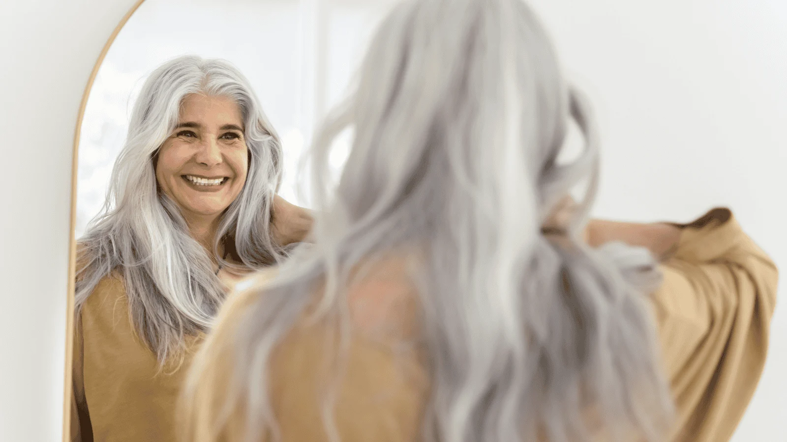 Flattering haircuts for gray hair