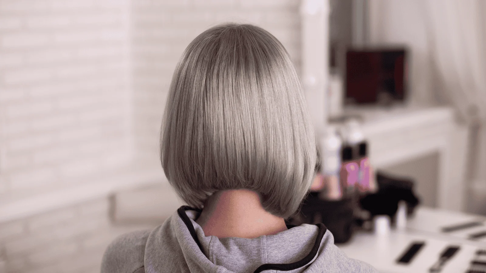 Flattering haircuts for gray hair