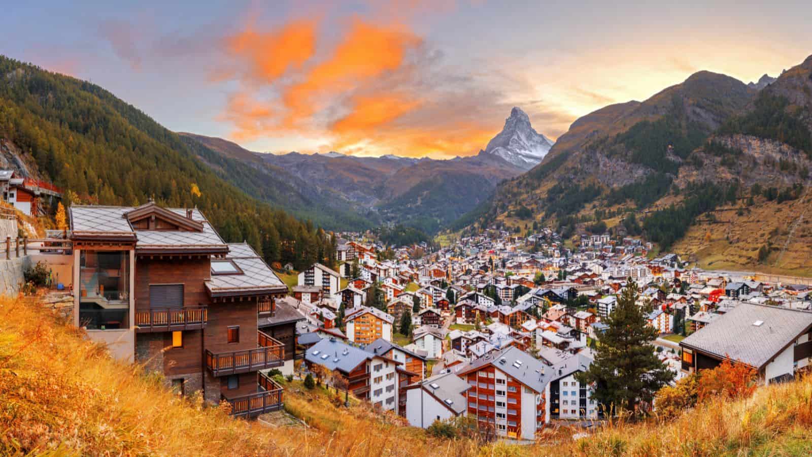 Mountain towns in Europe