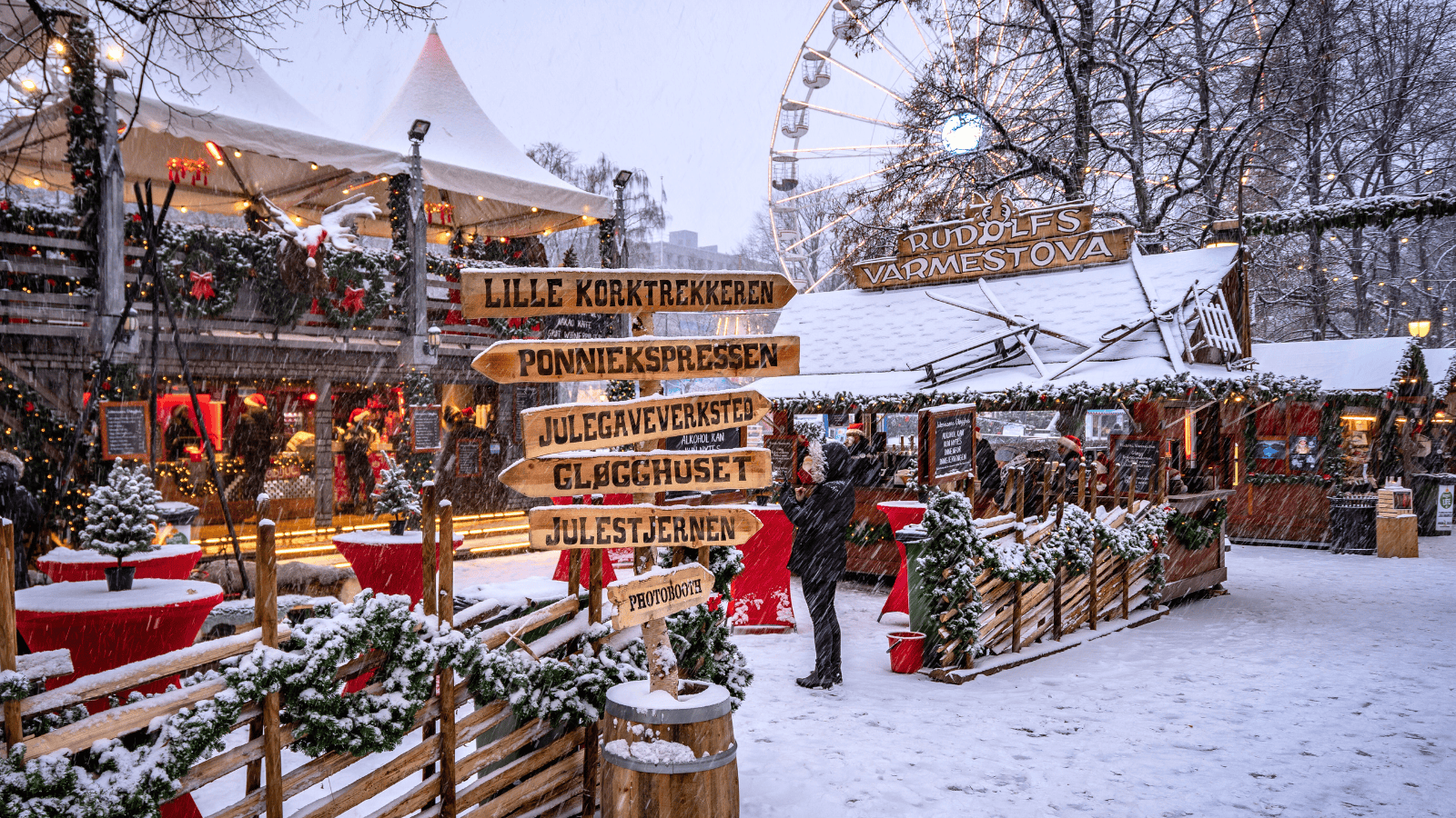 Europe Christmas villages