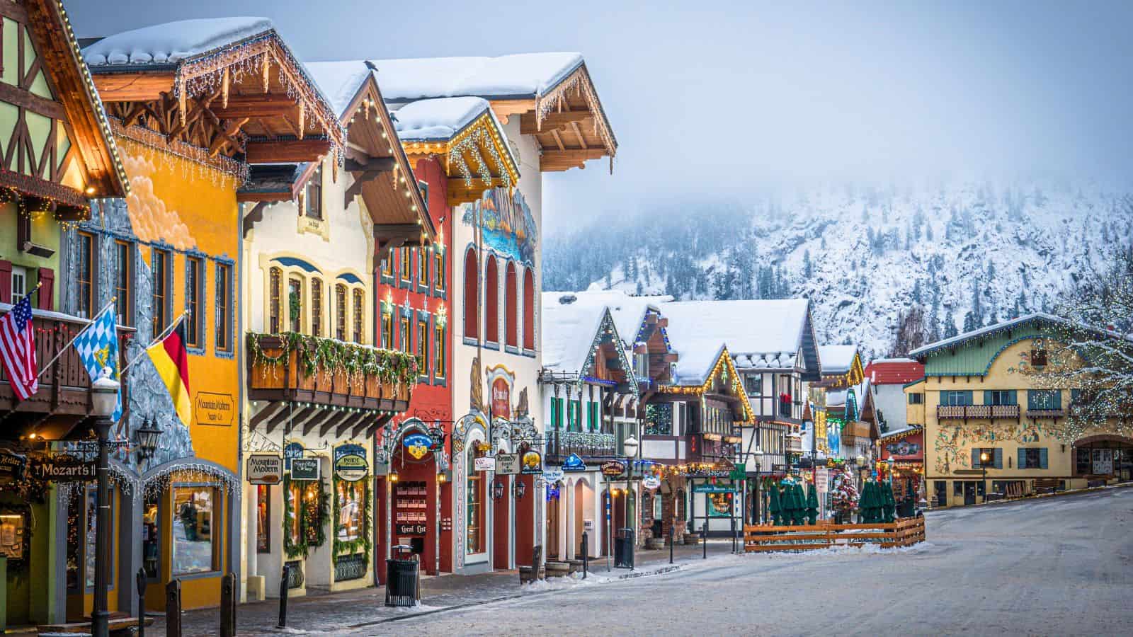 Christmas towns in the United States