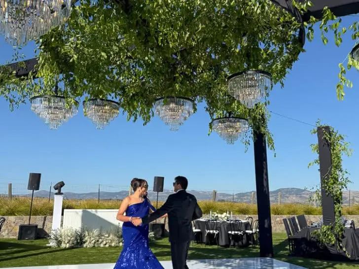 An epic Indian wedding at Carneros Resort, by wedding content creator What The Fab